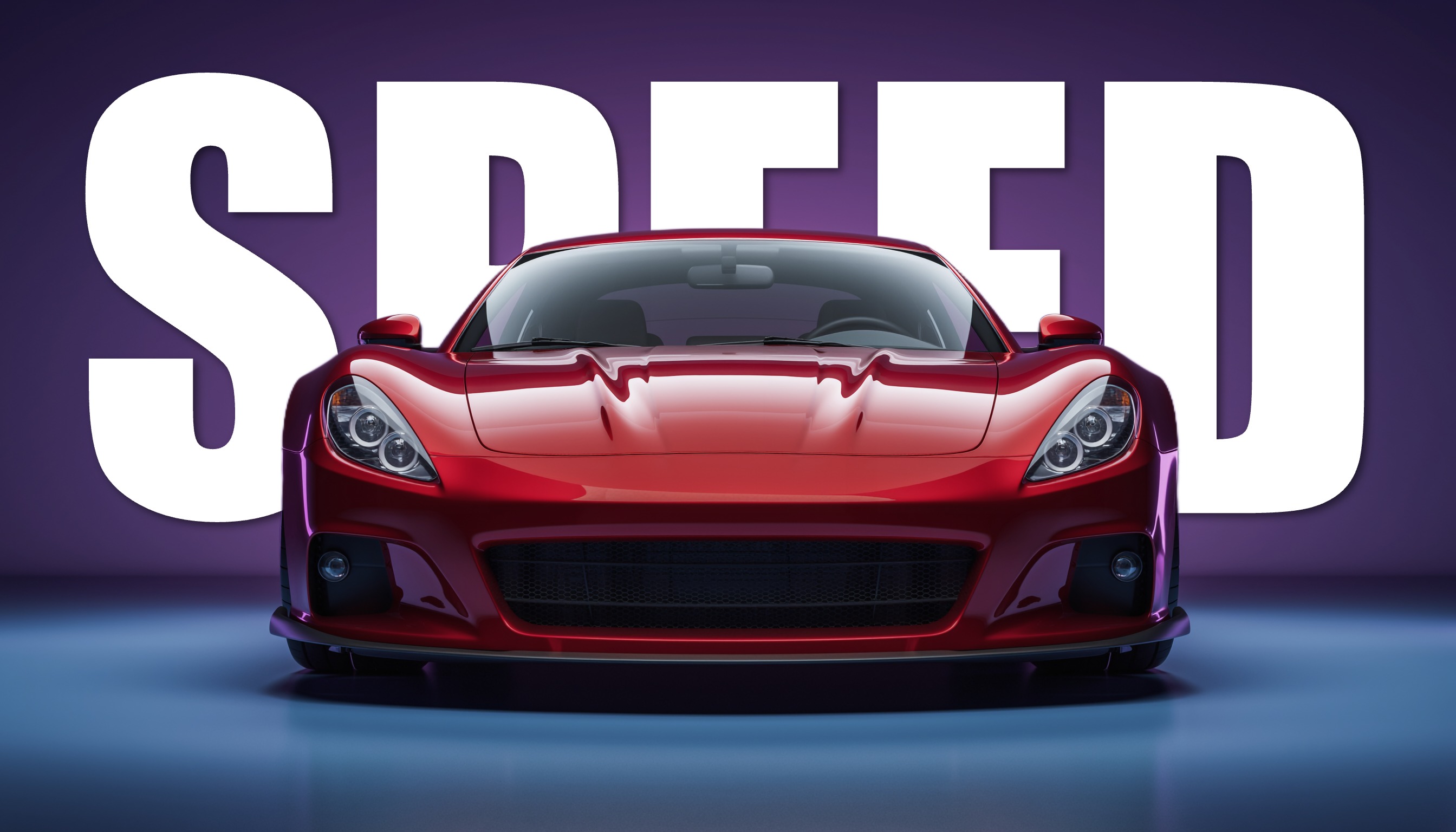 Car photography with AI background removal and custom text overlay - automotive marketing content